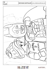 lego-batman boyama sayfaları